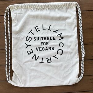 Stella McCartney Vegan-Friendly White Backpack